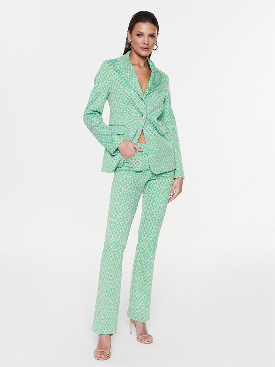 Giacca da abito WA3309 J4044 Verde Regular Fit