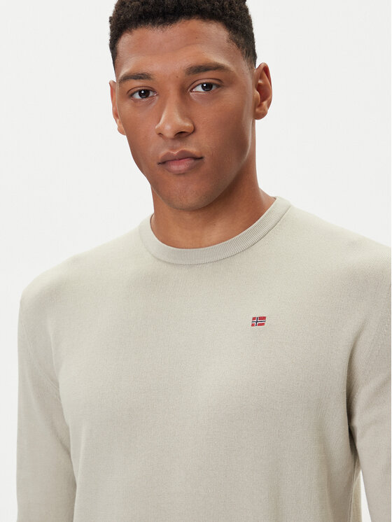 Napapijri Napapijri Светр Droz NP0A4I2G Сірий Regular Fit
