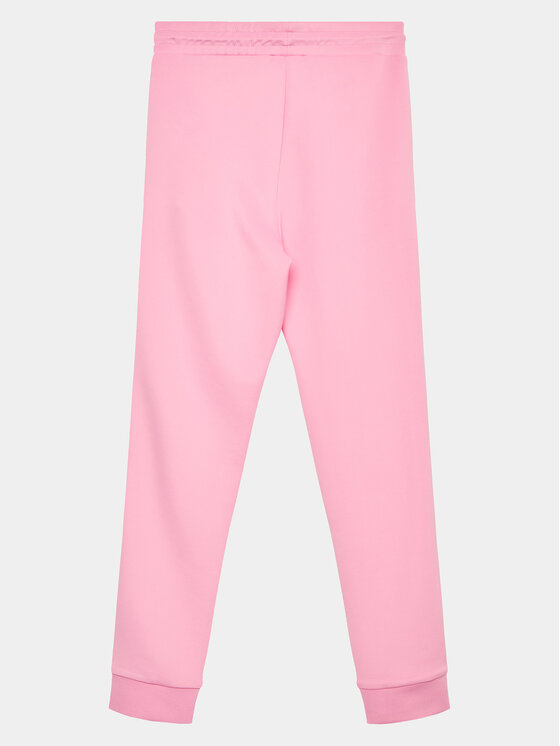 Karl Lagerfeld Kids Karl Lagerfeld Kids Spodnie dresowe Z14206 D Różowy Slim Fit