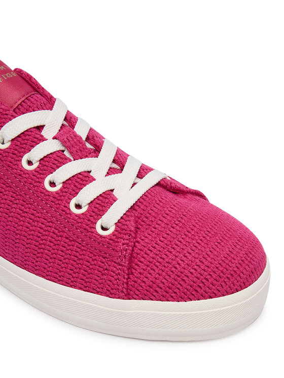 Tommy Hilfiger Tommy Hilfiger Tenis superge FW0FW09171 Temno rožnata
