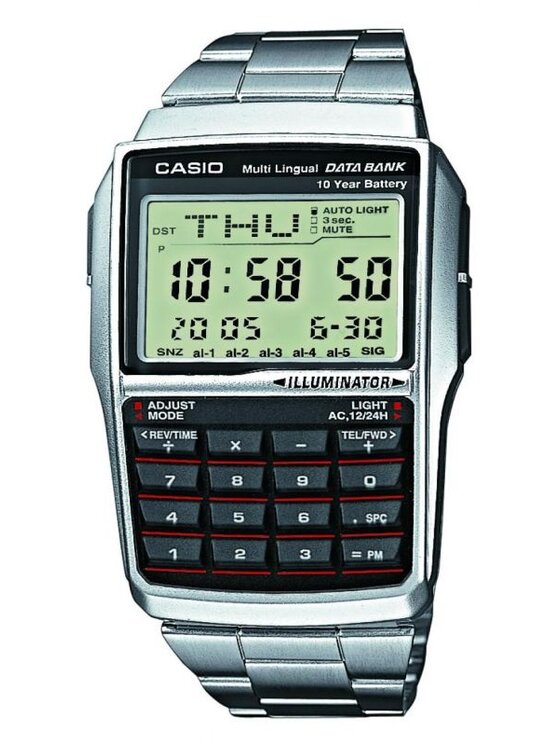 Casio Casio Zegarek DBC-32D-1AEF Srebrny