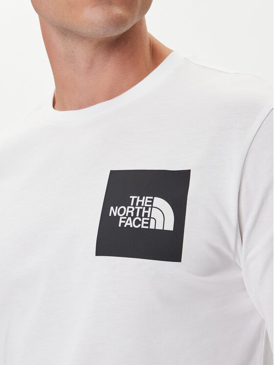 The North Face The North Face Longsleeve Fine NF0A8A6P Alb Regular Fit