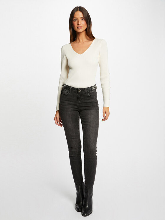 Morgan Morgan Traperice 232-POMELO Siva Skinny Fit