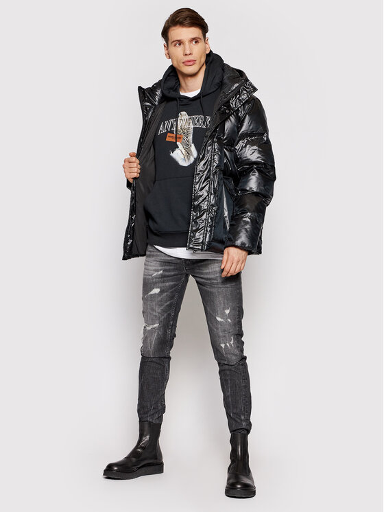 Giubbotto piumino Mika Light Shine 106496 Nero