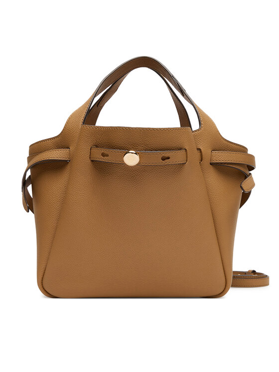 Tory Burch Torebka Romy Satchel 164866 Brązowy