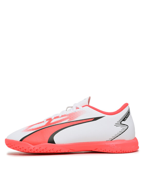 Puma Puma Ghete pentru fotbal Ultra Play IT 107535 01 Alb