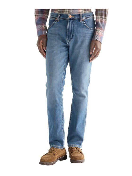 Wrangler Wrangler Jeansy 112386879 Niebieski Regular Fit