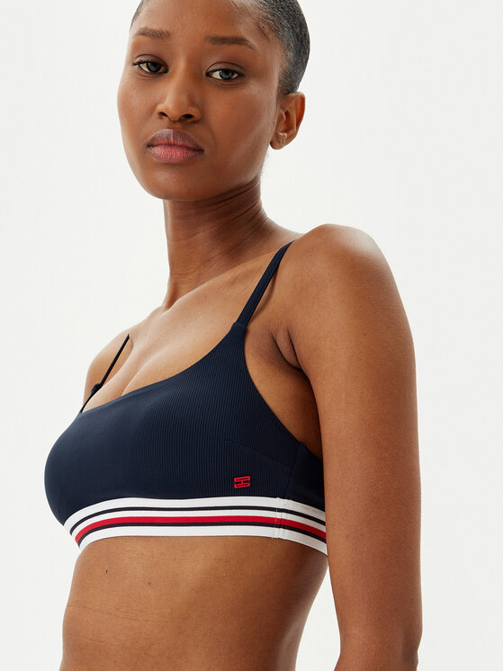 Tommy Hilfiger Tommy Hilfiger Vrchný diel bikín UW0UW05806 Tmavomodrá