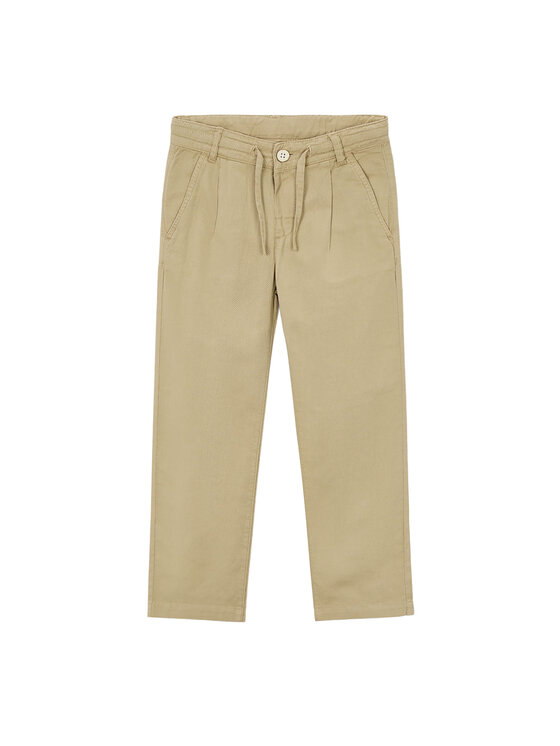 Mayoral Chinosy 3576 Brązowy Regular Fit