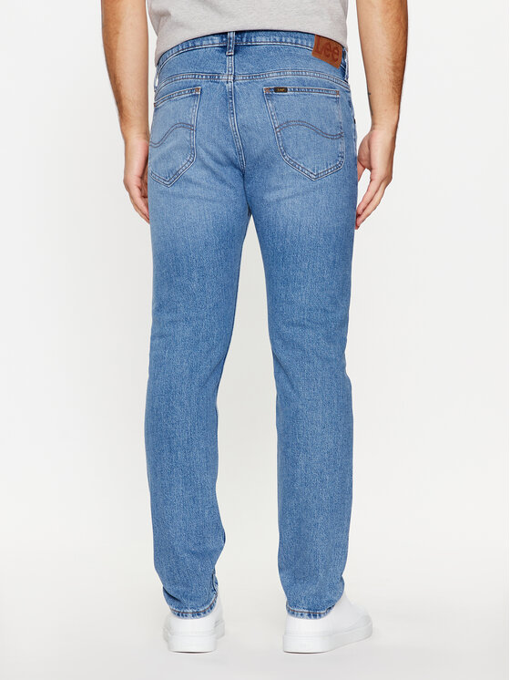 Lee Lee Jeansy 112342258 Niebieski Slim Fit