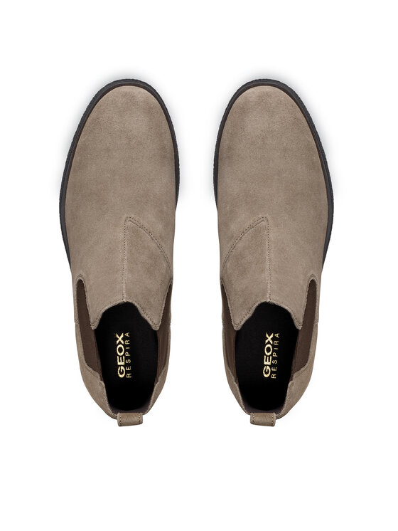 Geox Geox Sztyblety Uomo Claudio U2658A 00022 C1018 Szary