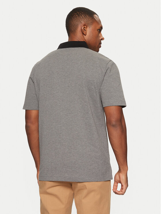 BOSS BOSS Polo C-Parris 104 50531402 Szary Regular Fit