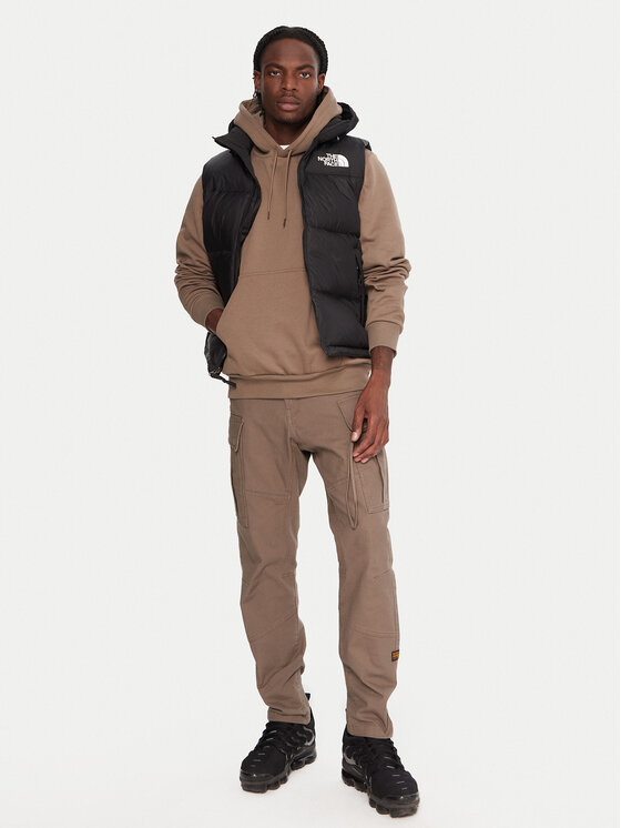 The North Face The North Face Vestă elegantă 1996 Retro Nuptse NF0A3JQQ Negru Regular Fit