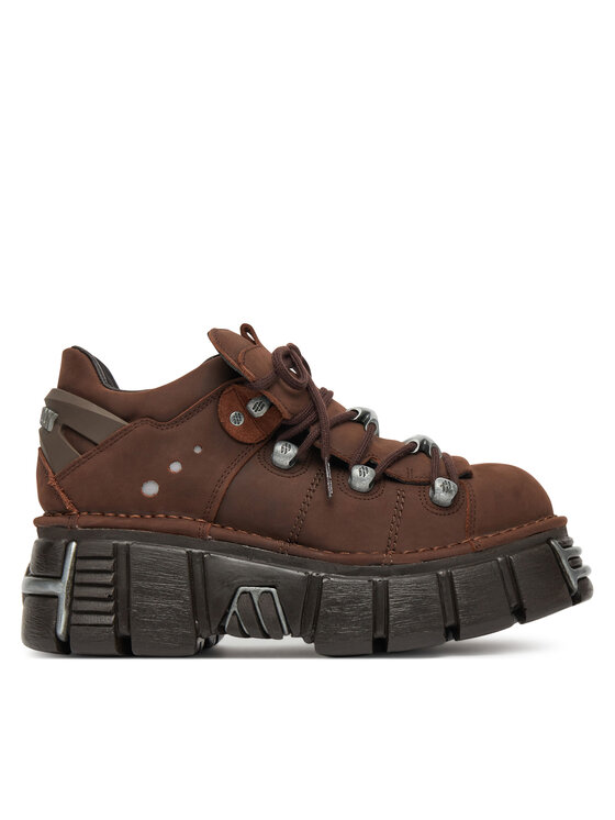 NEW ROCK Sneakersy M-120N-C56 Hnedá