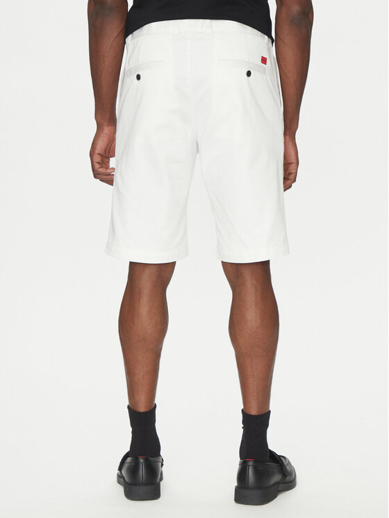 HUGO HUGO Stoffshorts Darik 50505857 Weiß Regular Fit