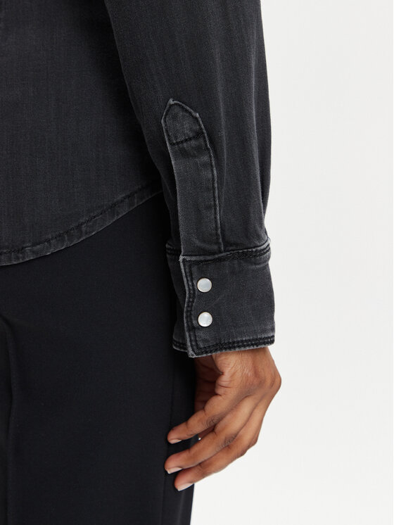 Liu Jo Liu Jo Jeans srajca UXX046 D4051 Črna Regular Fit