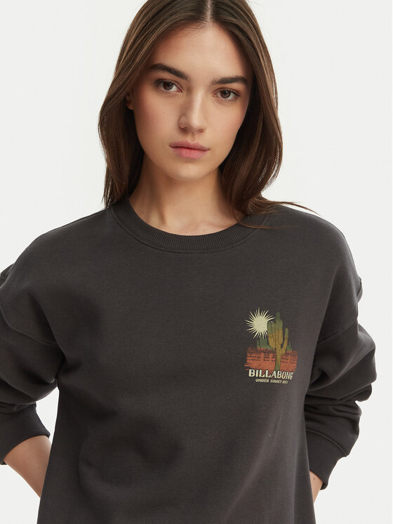 Billabong Billabong Džemperis Desert Break EBJSF00189 Pilka Loose Fit