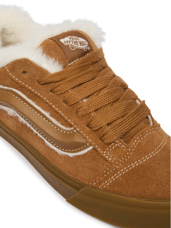 Vans Vans Sneakersy Knu Skool VN000E9XGWT1 Brązowy jasny