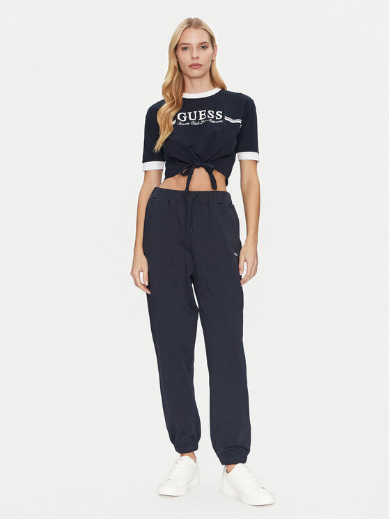 Guess Guess T-Shirt V5GI05 I3Z14 Σκούρο μπλε Regular Fit