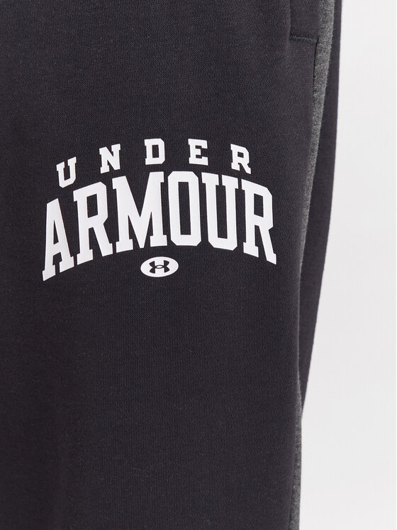 Under Armour Under Armour Teplákové kalhoty Ua Rival Fleece Colorblock 6003954 Černá Loose Fit