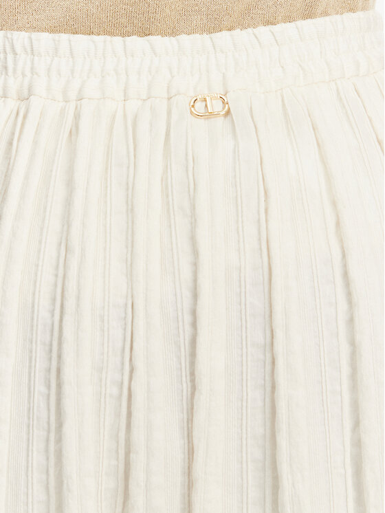 TWINSET TWINSET Trapeces svārki 251TT2143 Écru Loose Fit