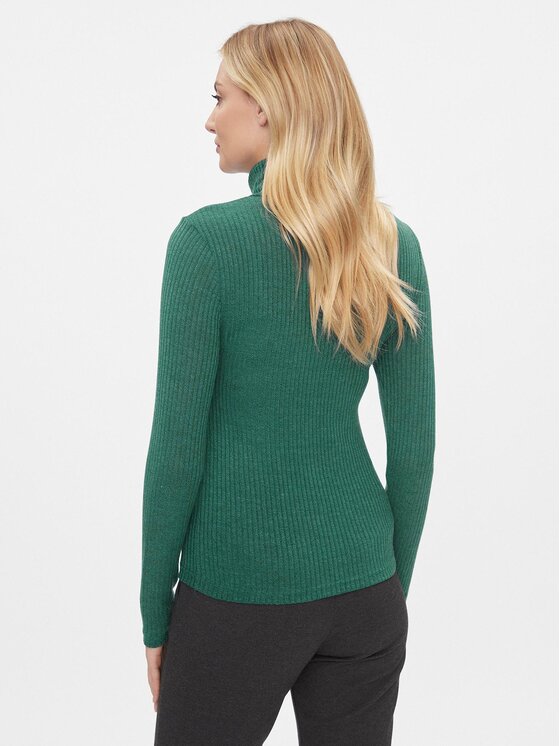 ONLY ONLY Rollkragenpullover 15307687 Grün Regular Fit