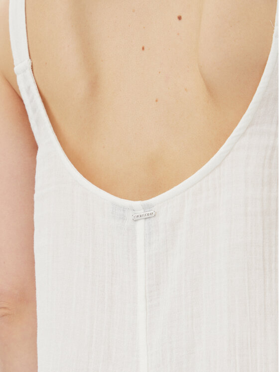 Volcom Volcom Salopette Lil Tie B2812501 Bianco Relaxed Fit