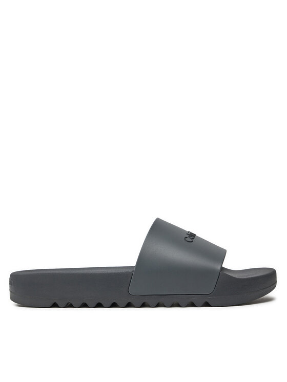 Calvin Klein Mules / sandales de bain Chuncky Pool Slide Rub HM0HM01063 Gris