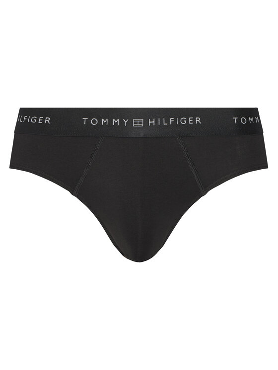 Tommy Hilfiger Tommy Hilfiger Súprava slipov UM0UM03703 Čierna