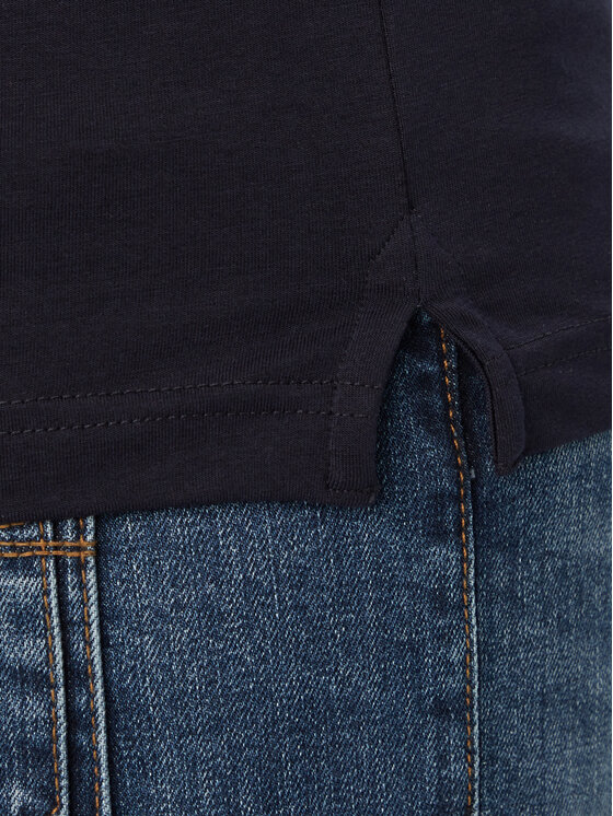 Guess Guess Polo M6YP66 K4394 Granatowy Extra Slim Fit