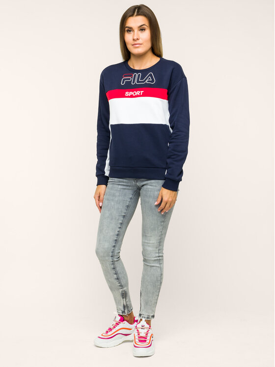 Sweat fila bleu clearance marine