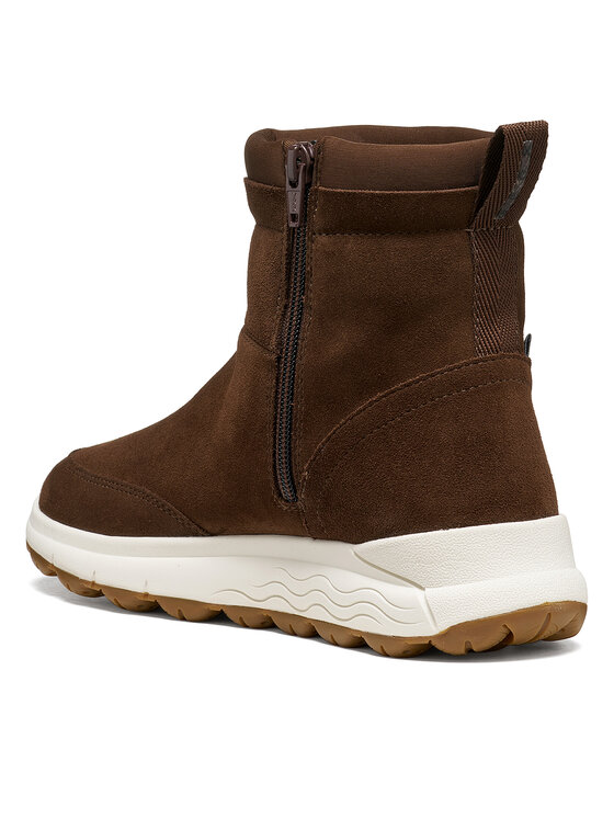 Geox Geox Botki D Spherica 4X4 B Abx D6626C 2211 C6006 Brązowy ciemny