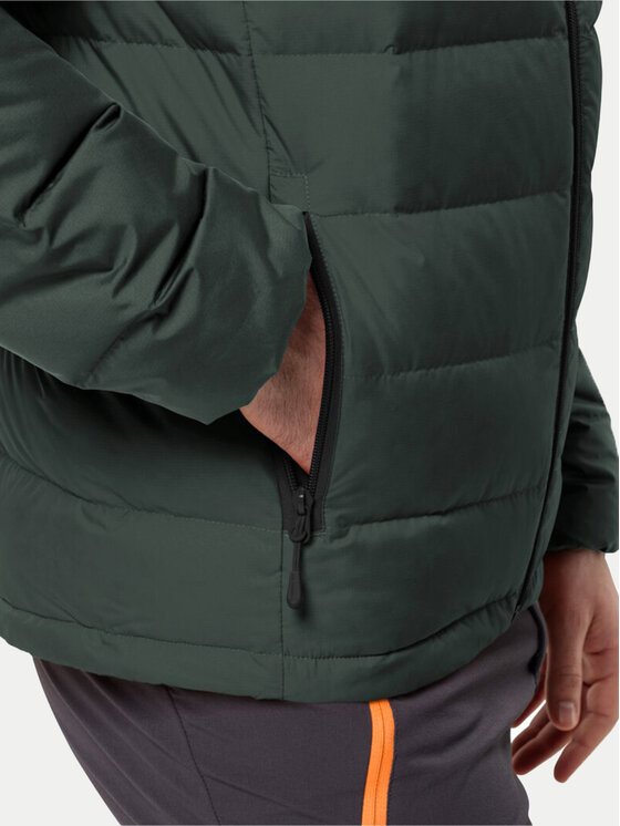 Jack Wolfskin Jack Wolfskin Pūkinė striukė Ather Down 1207671 Žalia Regular Fit