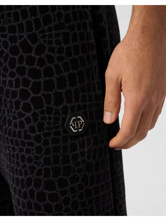 PHILIPP PLEIN PHILIPP PLEIN Joggery 32063 Czarny Jogger Fit