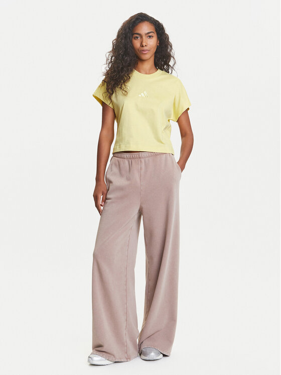 adidas adidas Tricou ALL SZN JJ1239 Galben Regular Fit