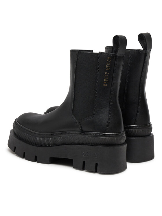REPLAY REPLAY Botine GWL82.000.C0002L Negru