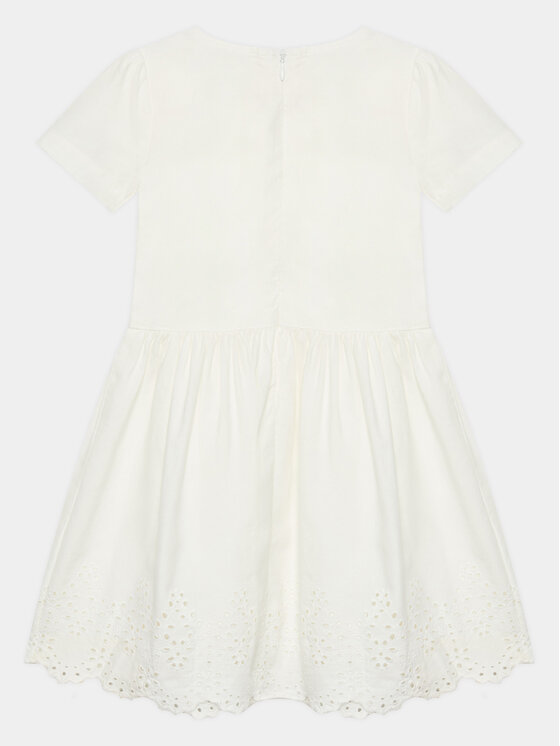 Guess Guess Rochie de zi K3GK08 WCVM0 Alb Regular Fit