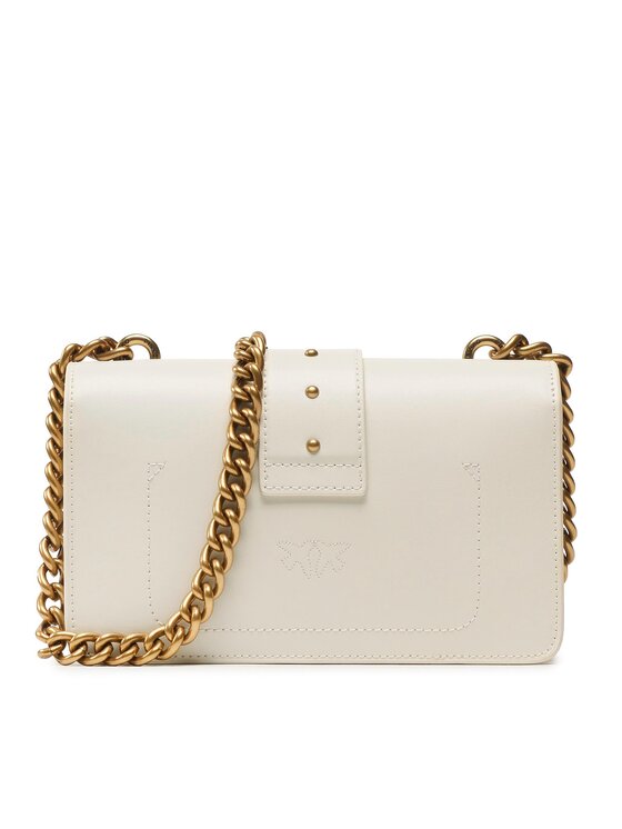 PINKO Pinko Дамска чанта Love Icon Mini C . PE 23 PLTT 100058 A0F1 Екрю