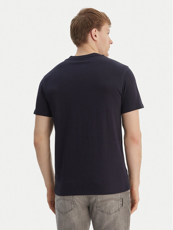 Napapijri Napapijri T-Shirt S-Amundsen NP0A4IN8 Tmavomodrá Regular Fit