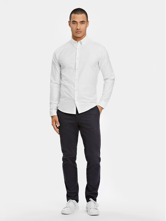 Lindbergh Lindbergh Сорочка 30-203174 Білий Slim Fit
