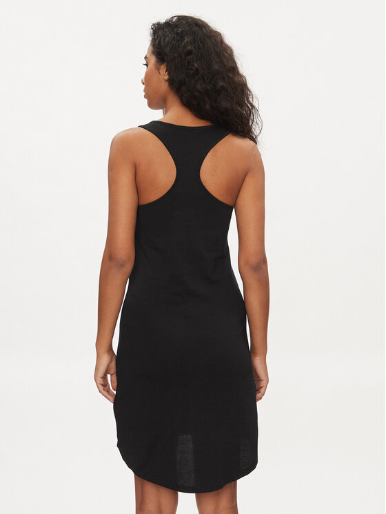 Guess Guess Rochie de plajă E3GP03 JA914 Negru Regular Fit