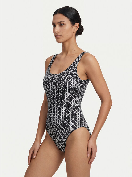 Calvin Klein Swimwear Calvin Klein Swimwear Kupaći kostim LV00Q61205 Crna