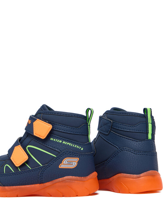 Skechers Skechers Šnurovacia obuv Illumi-Brights 407613N NVOR Tmavomodrá
