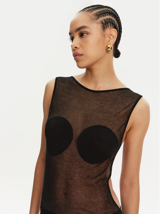 JACQUEMUS JACQUEMUS Večernja haljina 251KN592-2434 Crna Regular Fit