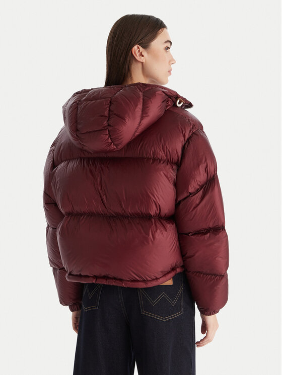 Tommy Hilfiger Tommy Hilfiger Dūnu jaka WW0WW46541 Bordo Regular Fit