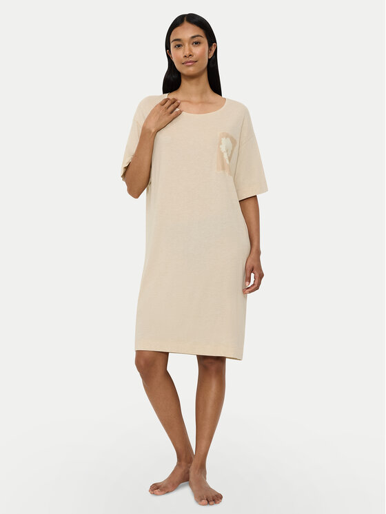 Triumph Triumph Koszula nocna Endless Comfort 10222570 Beżowy Relaxed Fit