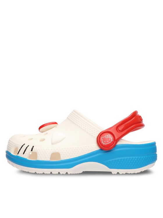 Crocs Crocs Şlapi Hello Kitty Iam Classic Clog T 209469 Alb