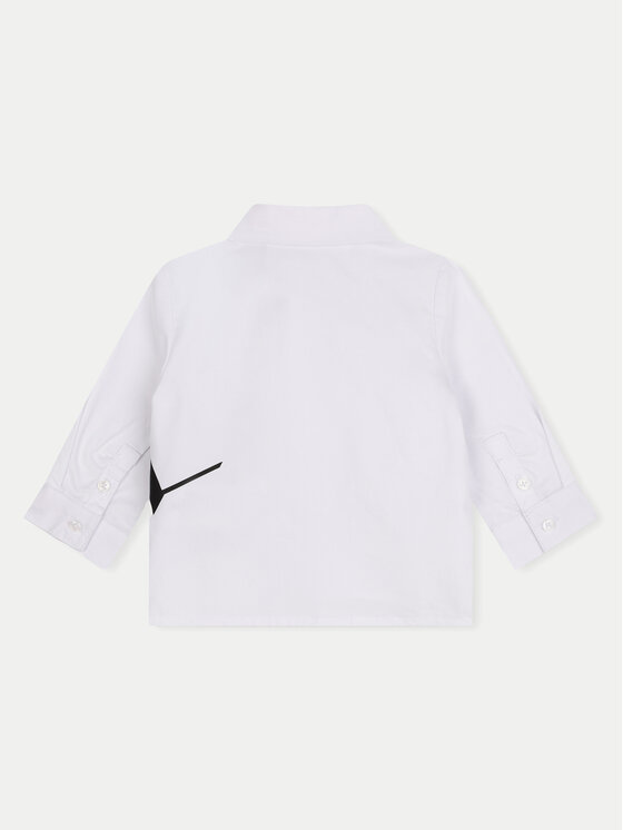 Karl Lagerfeld Kids Karl Lagerfeld Kids Komplet koszula i spodnie materiałowe Z30294 M Kolorowy Regular Fit