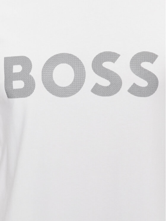 BOSS Boss T-krekls Tee 8 50501195 Balts Regular Fit