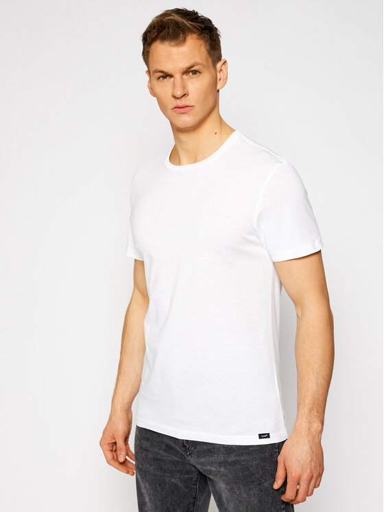 Lee Lee Komplet t-shirtów Twin Pack Crew L680CMKW 112117018 Kolorowy Fitted Fit
